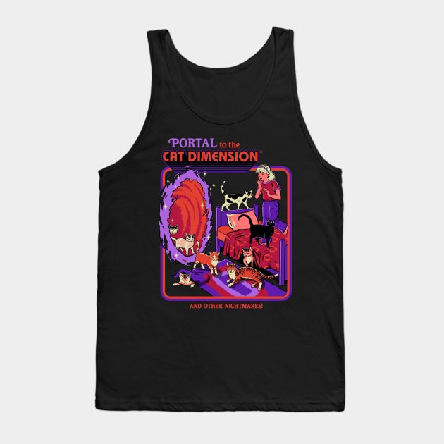 The Cat Dimension Tank Top by Steven Rhodes